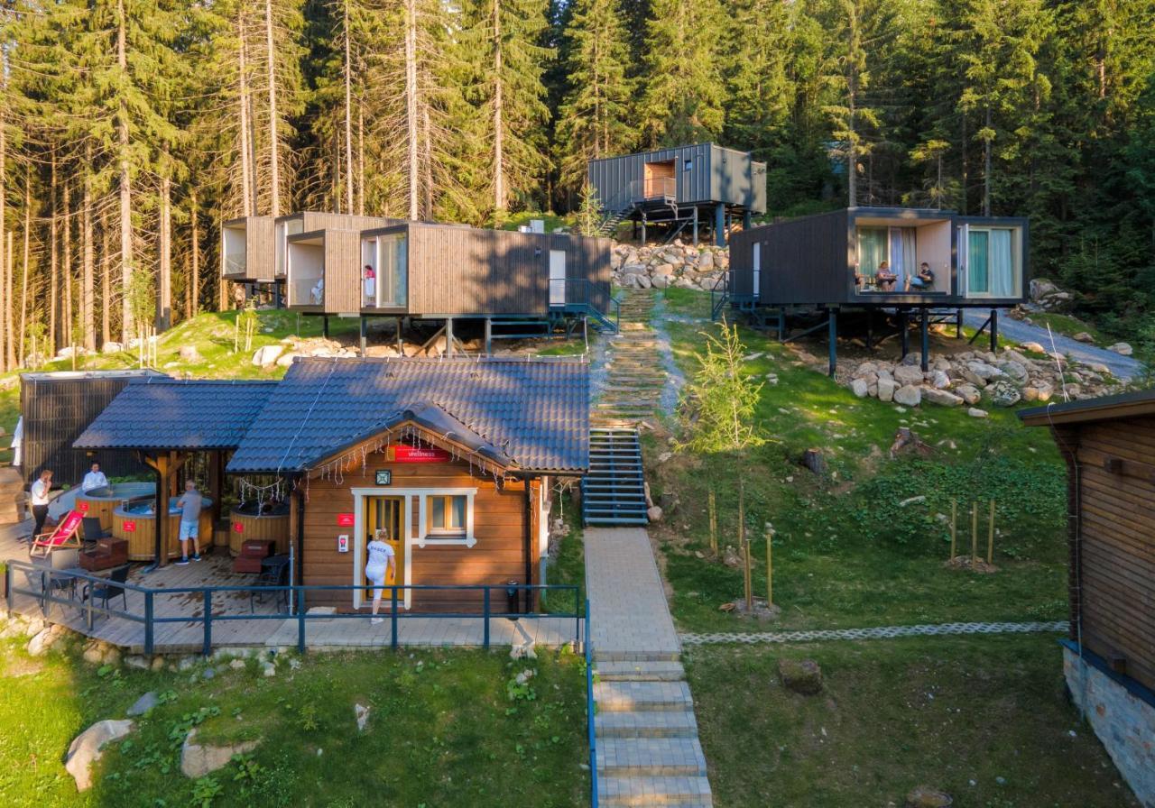 Hotel Bjoernson Jasna & Bjoernson Tree Houses Demänovská Dolina Dış mekan fotoğraf